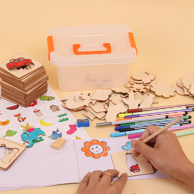 Children's painting kit