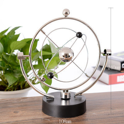 Newtons Cradle Steel Balance Ball Physics Science Pendulum Metal Craft Educational Toy Home Desk Decoration Girl Kids Toy Gift