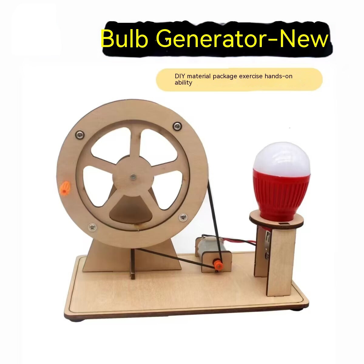 Portable Power Generator Student Science Experiment