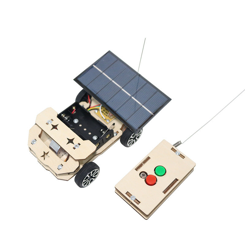 Student Technology Small Production Solar Wireless Remote Control Car Experiment Small Invention Science Education