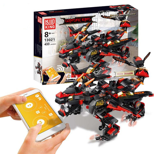 Intelligent Remote Control Assembled Building Block Toy Puzzle