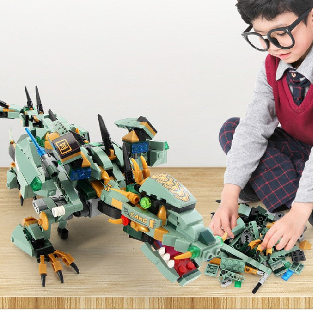 Intelligent Remote Control Assembled Building Block Toy Puzzle