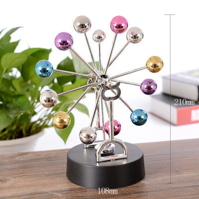 Newtons Cradle Steel Balance Ball Physics Science Pendulum Metal Craft Educational Toy Home Desk Decoration Girl Kids Toy Gift