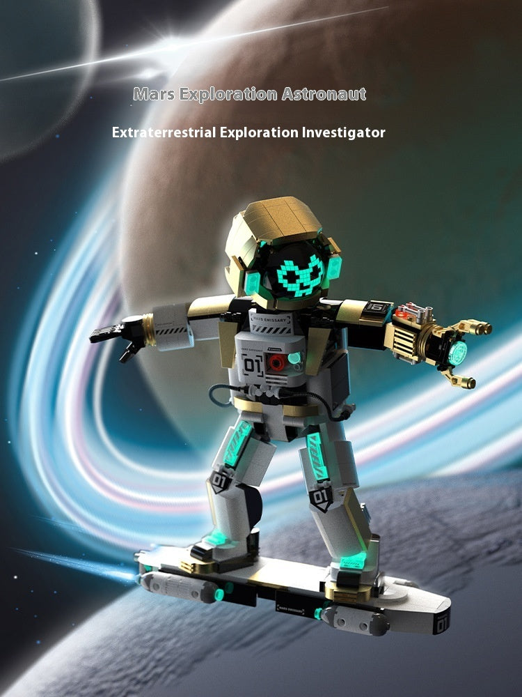 Power Building Blocks Space Series Educational Assembled Toys