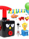 Power Balloon Launch Tower Toy Puzzle  Education Inertia Air Power Balloon Car Science Experimen Toy For Children Gift