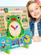 Montessori Wooden Toys Baby Weather Season Calendar Clock Time Cognition Preschool Educational Teaching Aids Toys For Children