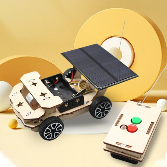 Student Technology Small Production Solar Wireless Remote Control Car Experiment Small Invention Science Education