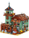 Blocks Bricks Old Fishing House Series Captain's Wharf Toys For Kids Christmas Gifts