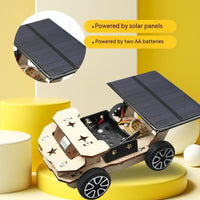 Student Technology Small Production Solar Wireless Remote Control Car Experiment Small Invention Science Education