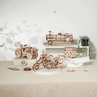 420 Piece Building Block Kit For DIY Wooden Models For Children