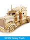 Robotime ROKR Train Model 3D Wooden Puzzle Toy Assembly Locomotive Model Building Kits for Children Kids Birthday Christmas Gift - MC502