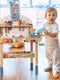ROBOTIME Workbench Play Set Toddlers Kids Pretend Tool Bench Toy Workshop Toys