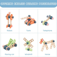 ROBOTIME Workbench Play Set Toddlers Kids Pretend Tool Bench Toy Workshop Toys