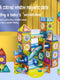 Colorful Window Magnetic Piece Building Block Large Particles, Boys And Girls Puzzle Puzzle Puzzle Assembly Toy