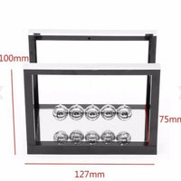 Newtons Cradle Steel Balance Ball Physics Science Pendulum Metal Craft Educational Toy Home Desk Decoration Girl Kids Toy Gift