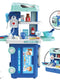 Kids Kitchen Cutlery Set Tools Bus Suitcase Toys 2 - 8074Medical Bus