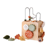 Wooden Five In One Bead Wrapped Multifunctional Treasure Chest