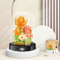 Small Particle Assembly Rose Decoration Toys