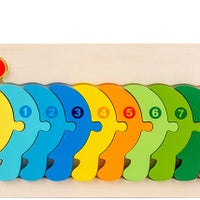 Children's Cartoon Number Animal Puzzle