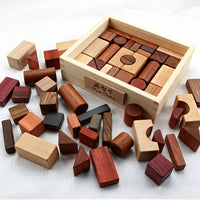 Assembled wooden educational toys