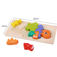 Children's Educational Toys Wooden Three-dimensional Montessori