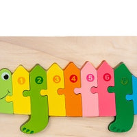 Children's Cartoon Number Animal Puzzle
