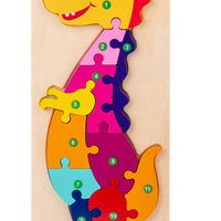 Children's Cartoon Number Animal Puzzle