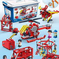 Science And Education Building Blocks Electric Mechanical Gear Set Assembled Teaching Material Toy Set - 2
