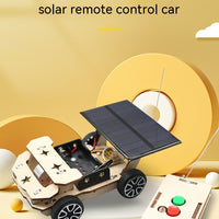 Student Technology Small Production Solar Wireless Remote Control Car Experiment Small Invention Science Education