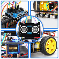 Ultrasonic Obstacle Avoidance Intelligent Car Toy