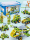 Science And Education Building Blocks Electric Mechanical Gear Set Assembled Teaching Material Toy Set