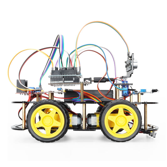 Ultrasonic Obstacle Avoidance Intelligent Car Toy