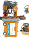 Kids Kitchen Cutlery Set Tools Bus Suitcase Toys - 8072Tool Bus