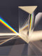 Simple Glass Triangular Prism Teaching Experiment